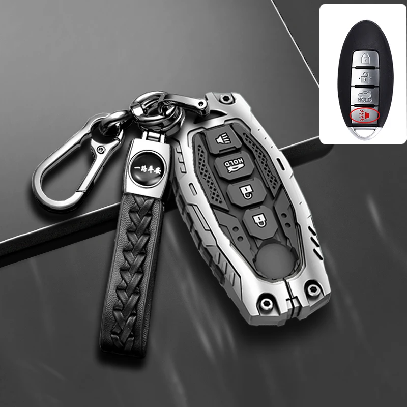Zinc Alloy Car Key Shell Case Fob Cover For NISSAN Maxima Altima Versa Sentra Sunny Sylphy Teana Qashqai X-Trail Juke
Zinc Alloy Car Key Shell Case Fob Cover For NISSAN Maxima Altima Versa Sentra Sunny Sylphy Teana Qashqai X-Trail Juke