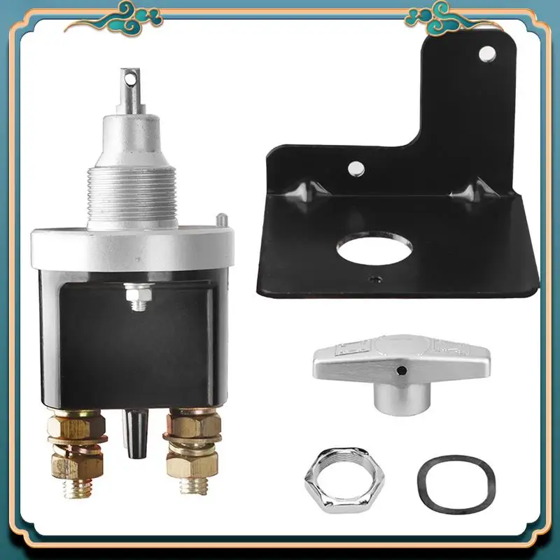 Latest 12V Battery Switch Heavy Duty Battery Circuit Cutter Disconnecter Isolator With Keyhole For RV Camperize Durable Easy To
Latest 12V Battery Switch Heavy Duty Battery Circuit Cutter Disconnecter Isolator With Keyhole For RV Camperize Durable Easy To