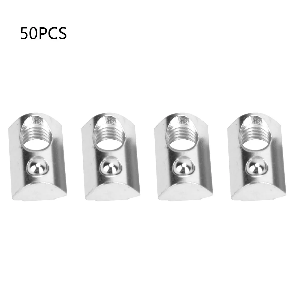 ZK40 50pcs European Standard Elastic Nut Aluminum Profiles T slot Spring Nuts Fasteners(M8 )
ZK40 50pcs European Standard Elastic Nut Aluminum Profiles T slot Spring Nuts Fasteners(M8 )