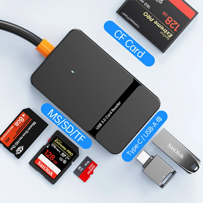 Устройство чтения карт памяти USB 3.0 SD Micro SD TF CF MS U Disk Компактный адаптер флэш-карт для ноутбука Устройство чтения нескольких карт 8 в 1 Устройство чтения смарт-карт
Устройство чтения карт памяти USB 3.0 SD Micro SD TF CF MS U Disk Компактный адаптер флэш-карт для ноутбука Устройство чтения нескольких карт 8 в 1 Устройство чтения смарт-карт