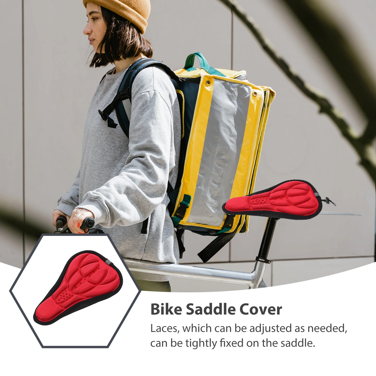 2pcs Bicycle Seat Cover Comfortable Thickened Bike Saddle Protector Mountain Bike Seat Shade Universal Workout Bikes Long Ride
2pcs Bicycle Seat Cover Comfortable Thickened Bike Saddle Protector Mountain Bike Seat Shade Universal Workout Bikes Long Ride