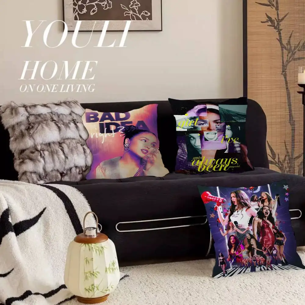 Hot Pop O-Olivia Rodrigo Decorative Room Aesthetics Pillow Case Home Decor Bedroom Sofa Bed Couch Pillow Cover 45x45
Hot Pop O-Olivia Rodrigo Decorative Room Aesthetics Pillow Case Home Decor Bedroom Sofa Bed Couch Pillow Cover 45x45