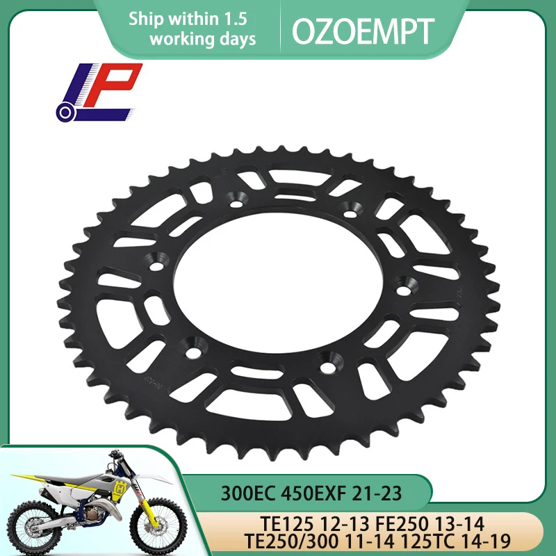 Задняя звездочка для мотоцикла OZOEMPT 520-50T, подходит для 300EC 450EXF 21-23 TE125 12-13 FE250 13-14 TE250/300 11-14 125TC 14-19
Задняя звездочка для мотоцикла OZOEMPT 520-50T, подходит для 300EC 450EXF 21-23 TE125 12-13 FE250 13-14 TE250/300 11-14 125TC 14-19