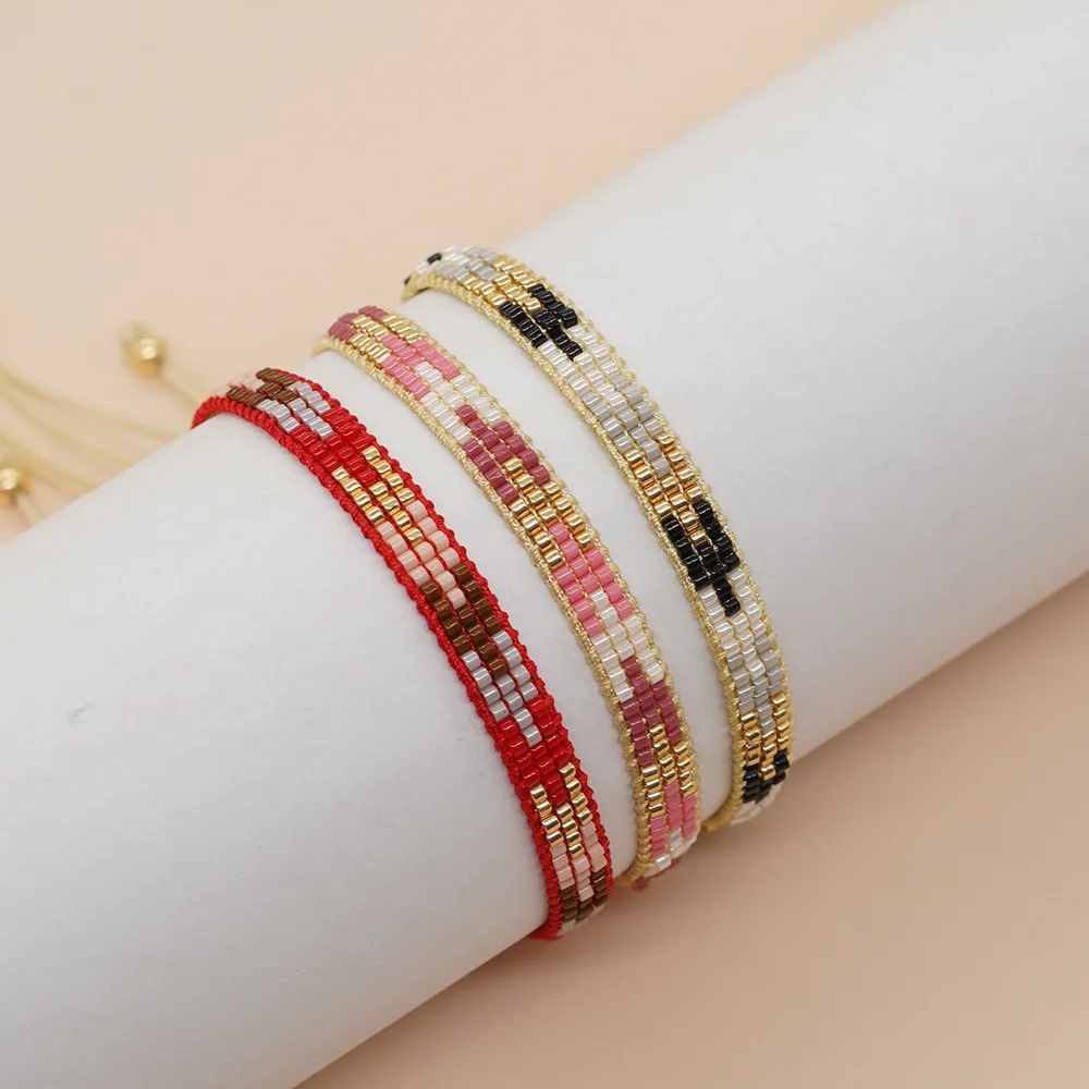 Go2boho Bohemian New Miyuki Bead Bracelet For Women Handmade Woven Multicolor Seed Beads Luck Protection Adjustable Jewelry
Go2boho Bohemian New Miyuki Bead Bracelet For Women Handmade Woven Multicolor Seed Beads Luck Protection Adjustable Jewelry