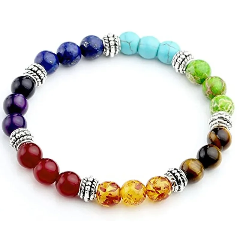 Natural Stone Colorful Energy Yoga Bracelet for Men and Women 8mm Volcanic Stone Round Bead Single Circle Handstring Couple Gift
Natural Stone Colorful Energy Yoga Bracelet for Men and Women 8mm Volcanic Stone Round Bead Single Circle Handstring Couple Gift