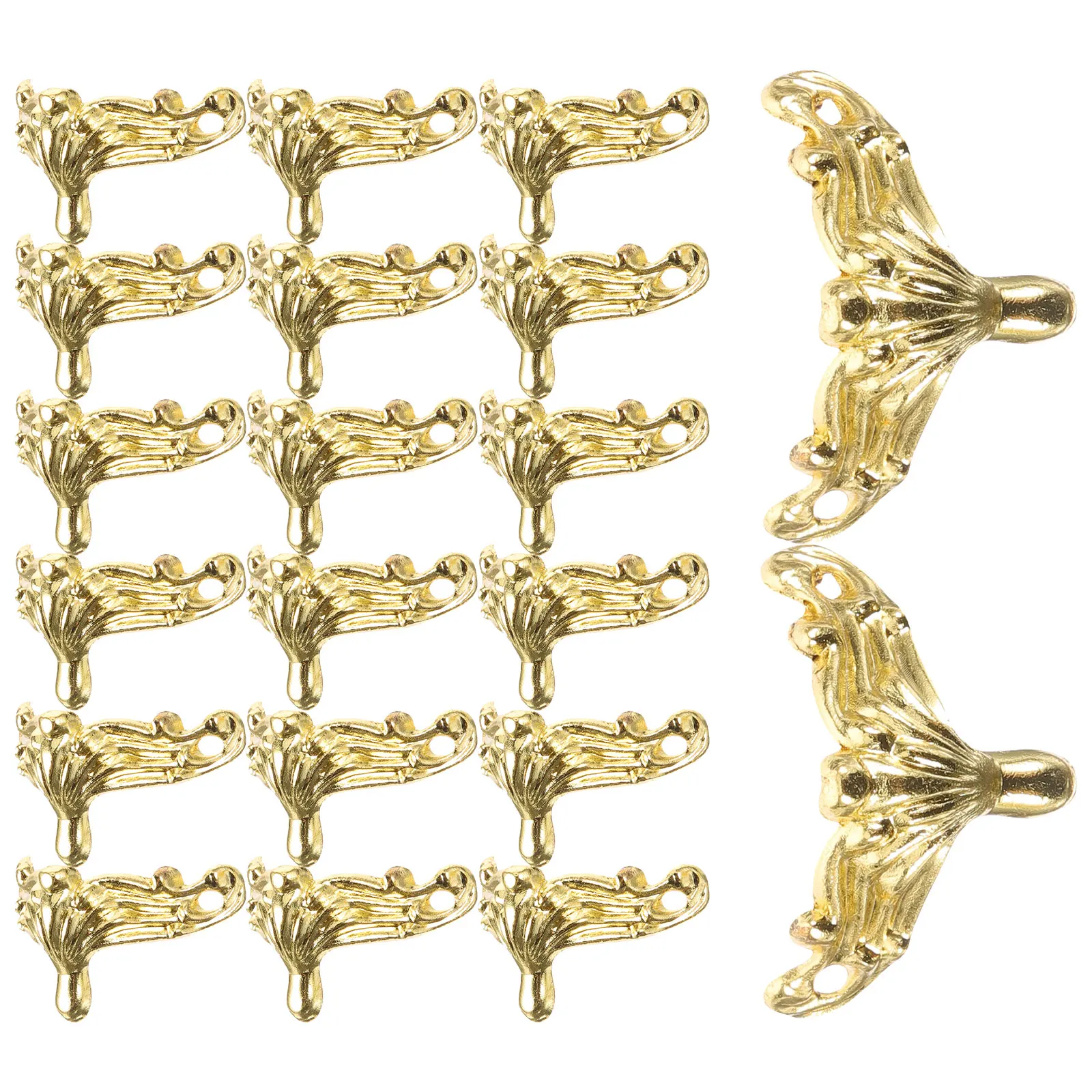 20pcs Golden Small Feet Bases for Wooden Cases Jewelry Boxes Furniture Accessories Zinc Alloy Durable Retro
20pcs Golden Small Feet Bases for Wooden Cases Jewelry Boxes Furniture Accessories Zinc Alloy Durable Retro