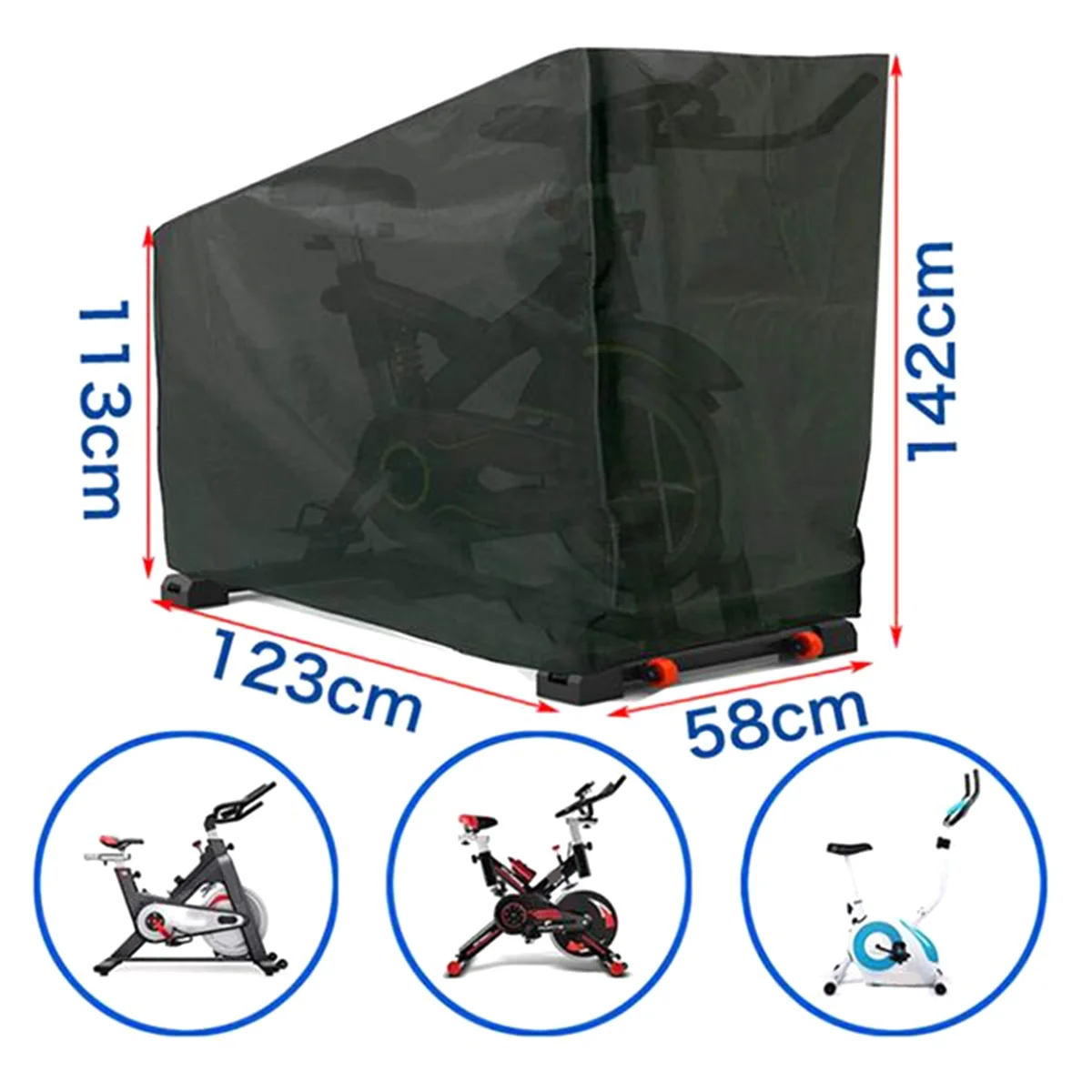 AU-2Pack Black Exercise Bike Cover,Upright Indoor Cycling Protective Cover, Dustproof/Waterproof Bike
AU-2Pack Black Exercise Bike Cover,Upright Indoor Cycling Protective Cover, Dustproof/Waterproof Bike