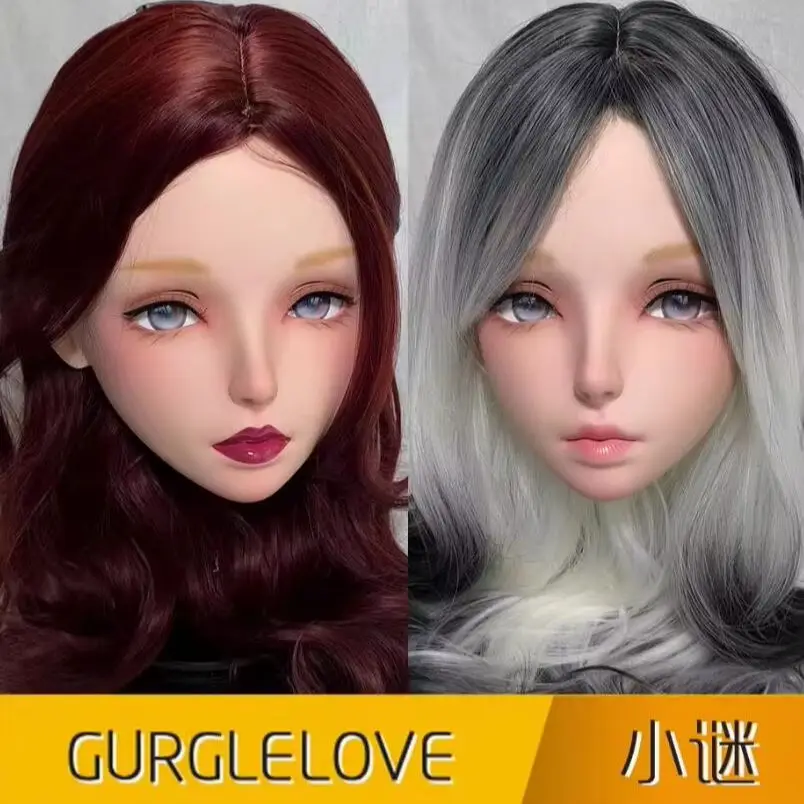 (MI)Female Girl Resin Half Head Kigurumi BJD Eyes Crossdress Cosplay Japanese Lolita Doll Mask
(MI)Female Girl Resin Half Head Kigurumi BJD Eyes Crossdress Cosplay Japanese Lolita Doll Mask