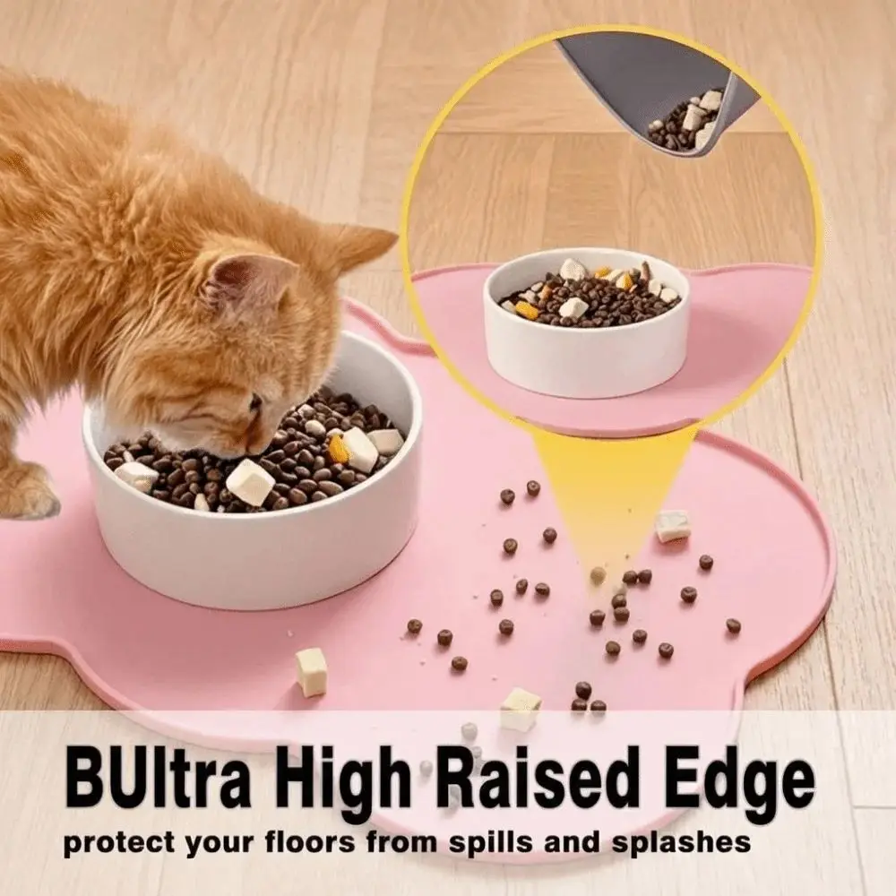 Food Grade Silicone Kids Placemat, Oilproof Waterproof Heat Insulation Table Mat, Non-slip Pet Cat Feeding Mat
Food Grade Silicone Kids Placemat, Oilproof Waterproof Heat Insulation Table Mat, Non-slip Pet Cat Feeding Mat