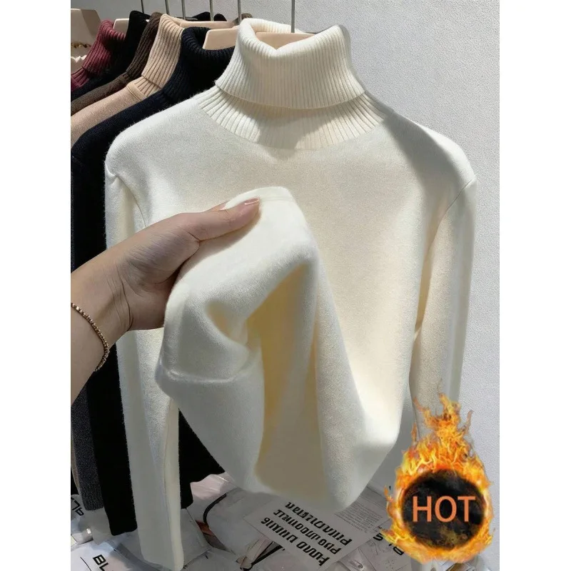 Mink Velvet Turtleneck Sweater High Collar Ultra Thin Spring Women's Knitwear Comfortable Soft Fabric Fashionable Style
Mink Velvet Turtleneck Sweater High Collar Ultra Thin Spring Women's Knitwear Comfortable Soft Fabric Fashionable Style