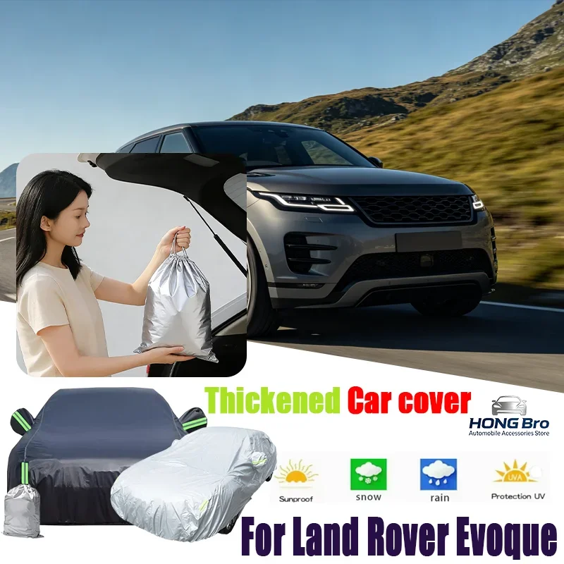 6-in-1 All Weather Car Cover Waterproof Snowproof UV Scratch Resistant Full Protection For Land Rover Evoque Outdoor
6-in-1 All Weather Car Cover Waterproof Snowproof UV Scratch Resistant Full Protection For Land Rover Evoque Outdoor