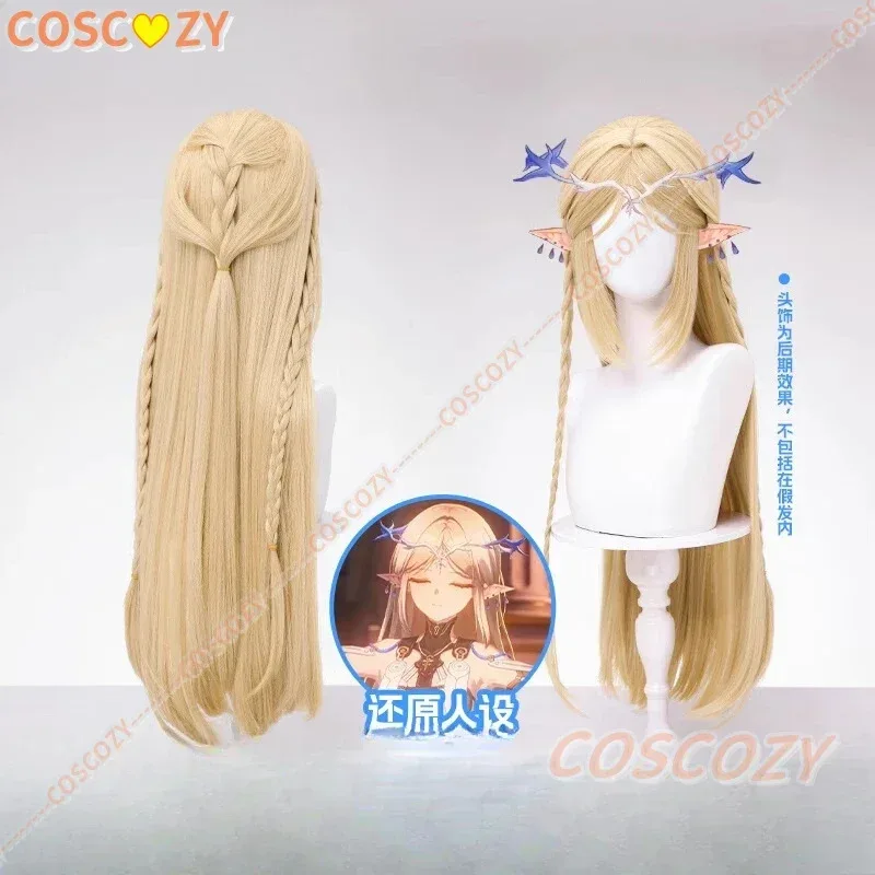 Game Wuthering Waves Cartethyia Cosplay Wig Blonde Long Braids Rinascita Halloween Party Hair Women Girls Carnival Game Wigs
Game Wuthering Waves Cartethyia Cosplay Wig Blonde Long Braids Rinascita Halloween Party Hair Women Girls Carnival Game Wigs