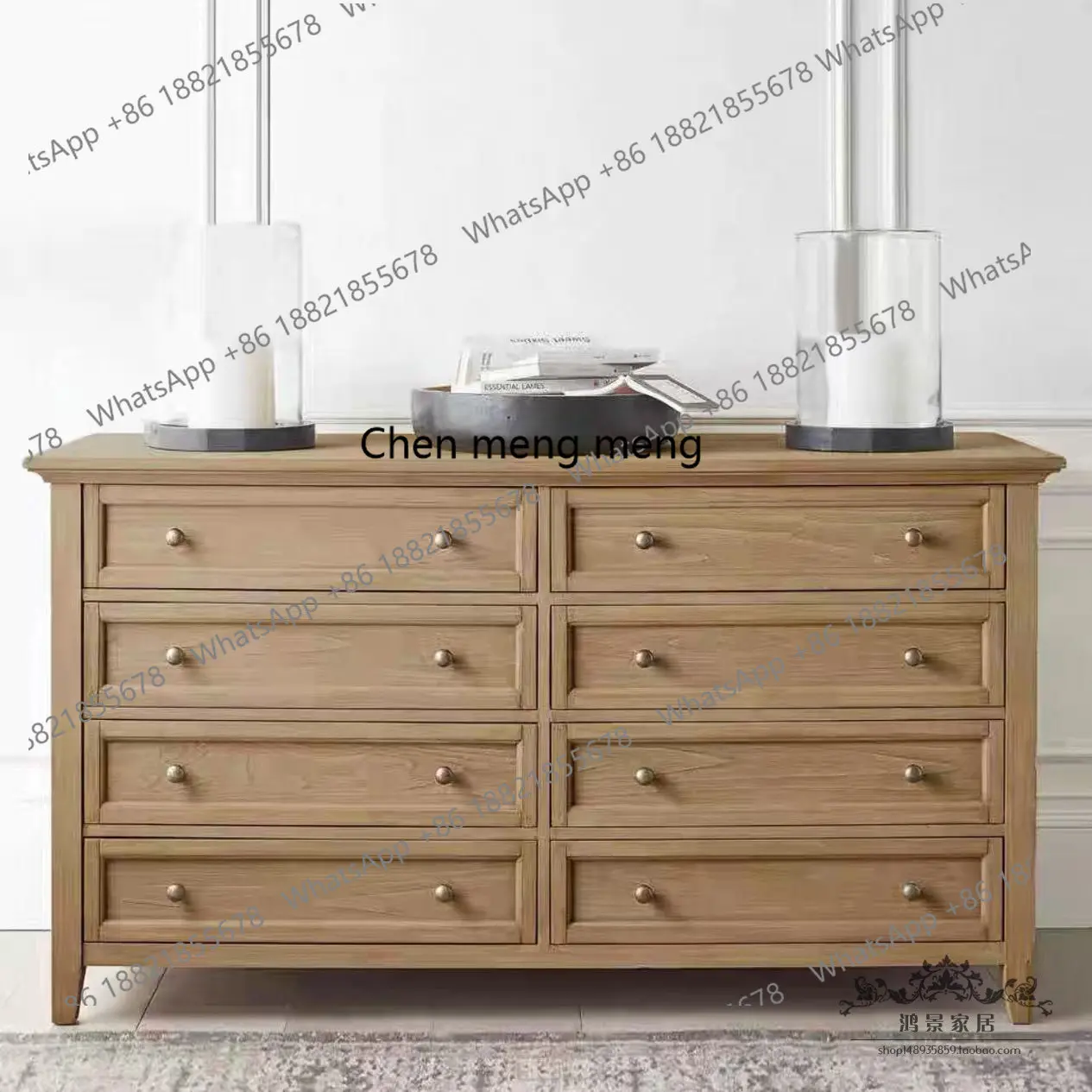 French medieval entrance chest American country villa bedroom storage cabinet living room locker
French medieval entrance chest American country villa bedroom storage cabinet living room locker