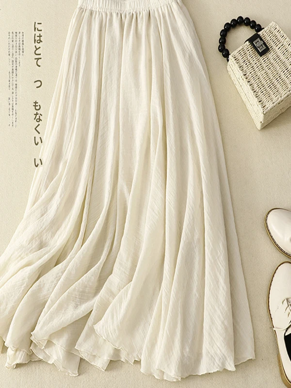 Summer iny Yarn ter Ne Long Sve Women's Midi Dr Korean Sle Commute A-Line Skirt Large Size Irregular Hem
Summer iny Yarn ter Ne Long Sve Women's Midi Dr Korean Sle Commute A-Line Skirt Large Size Irregular Hem