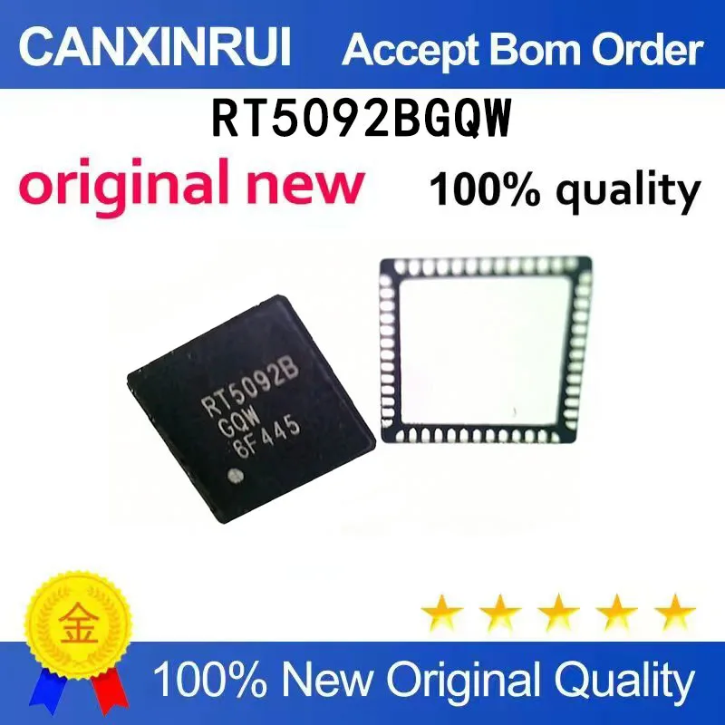 (5pcs-100pcs)RT5092BGQW silk screen RT5092B RT5092AGQW RT5092A QFN package brand new
(5pcs-100pcs)RT5092BGQW silk screen RT5092B RT5092AGQW RT5092A QFN package brand new