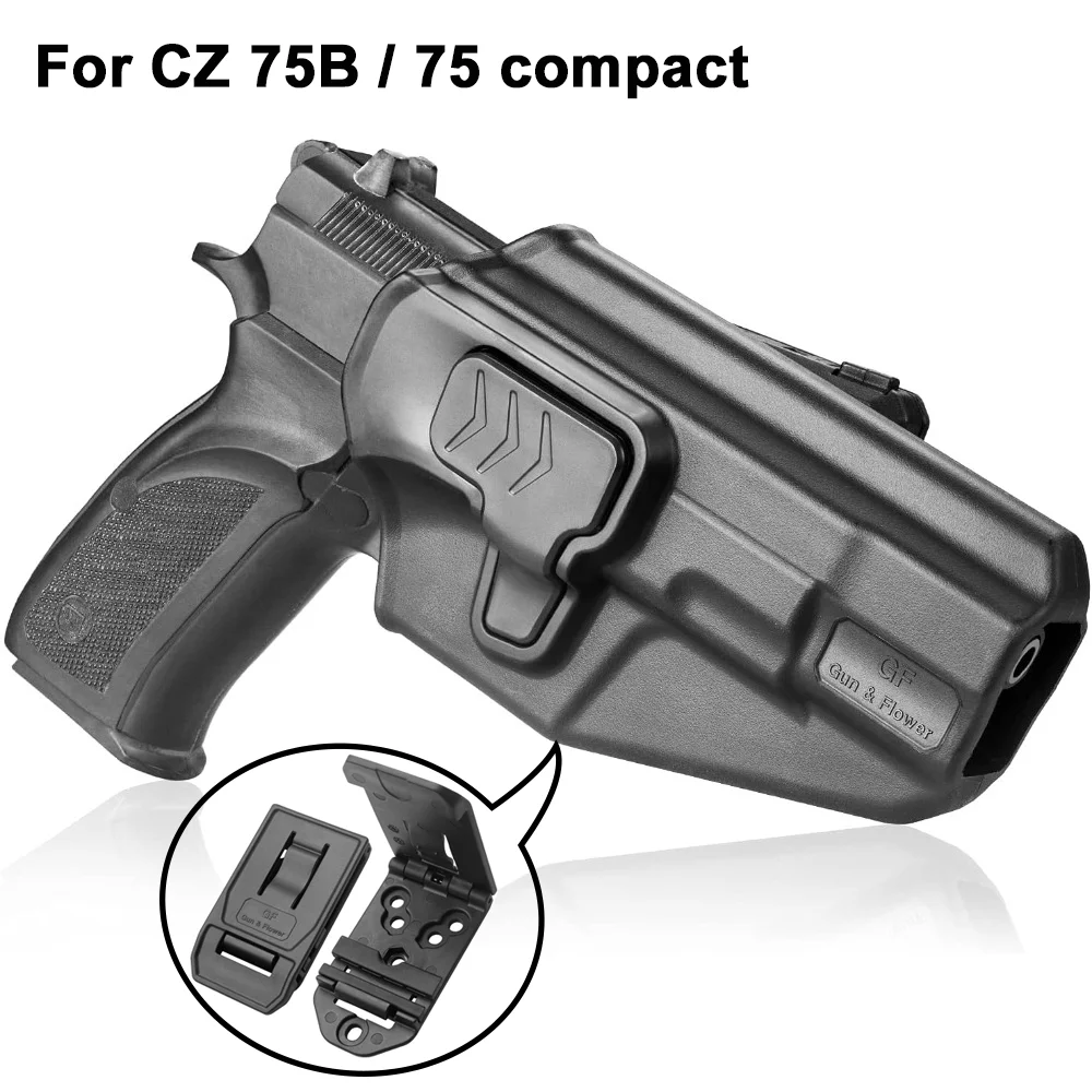 Для CZ 75B, правая кобураOWB, не для других серий CZ, кобура для переноски с открытым носком, внешний пояс с ремнем, открытие для пальцев с индексом
Для CZ 75B, правая кобураOWB, не для других серий CZ, кобура для переноски с открытым носком, внешний пояс с ремнем, открытие для пальцев с индексом