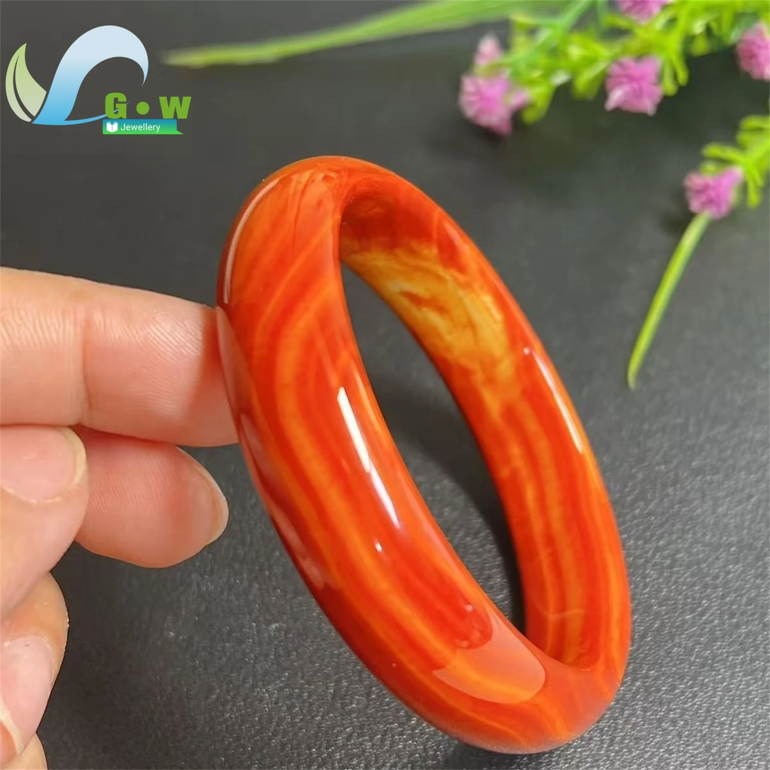 Натуральный браслет из красного агата со штатами, сардоникс, браслет из полированного гладкого камня, классический винтажный ювелирный подарок для женщин
Натуральный браслет из красного агата со штатами, сардоникс, браслет из полированного гладкого камня, классический винтажный ювелирный подарок для женщин