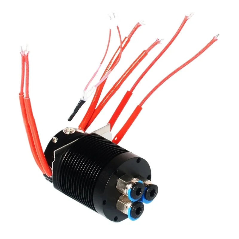 Комплект Hotend Geeetech 3 в 1, выход для 3D-принтера A10T/A20T, предотвращает засорение или разметки, нить 1,75 мм, сопло 0,4 мм, экструдер
Комплект Hotend Geeetech 3 в 1, выход для 3D-принтера A10T/A20T, предотвращает засорение или разметки, нить 1,75 мм, сопло 0,4 мм, экструдер