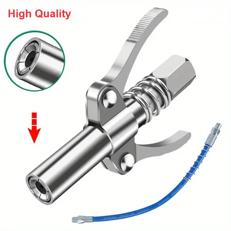 Прочный смазочный пистолет высокого давления 10000 фунтов на квадратный дюйм, соединительная насадка для шланга, насос, шприц с адаптером NPT1/8 для автомобильных инструментов для замены тормозного масла
Прочный смазочный пистолет высокого давления 10000 фунтов на квадратный дюйм, соединительная насадка для шланга, насос, шприц с адаптером NPT1/8 для автомобильных инструментов для замены тормозного масла