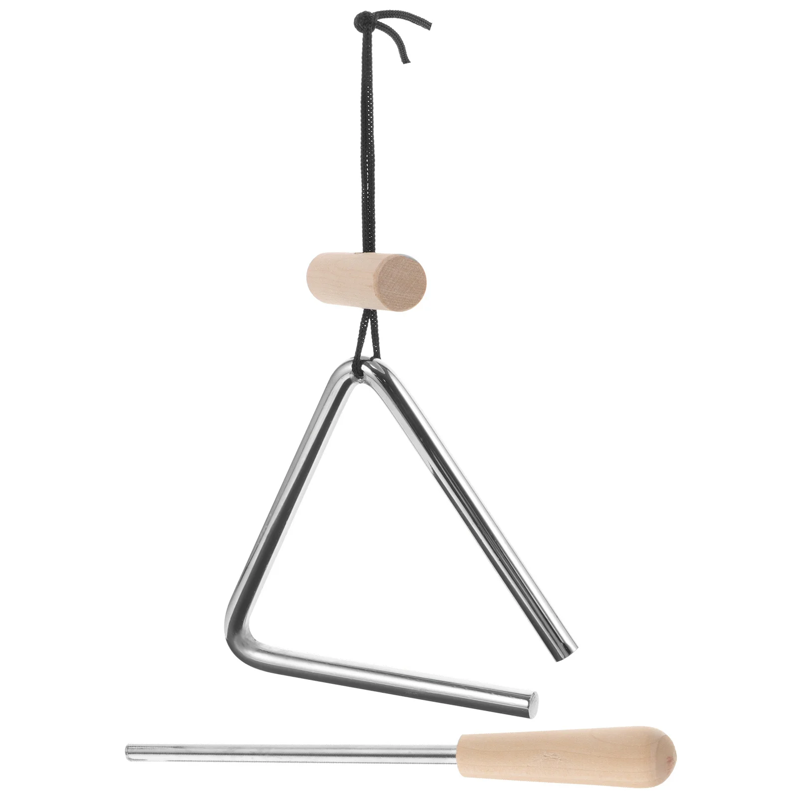 1Set Triangle Iron Musical Triangle Instrument for Music Learning Early Development Musical Education Percussion
1Set Triangle Iron Musical Triangle Instrument for Music Learning Early Development Musical Education Percussion