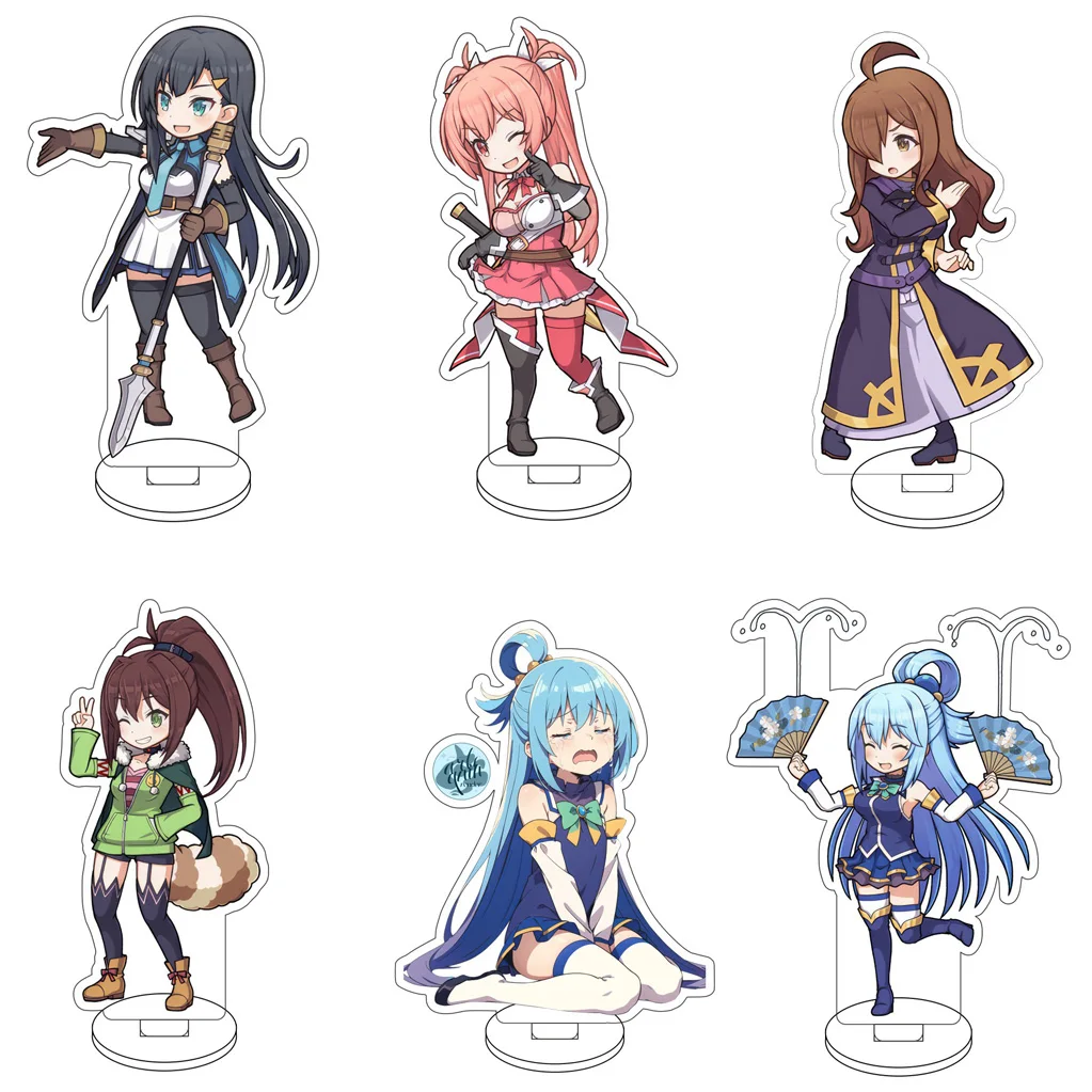 10CM Anime KonoSuba: God's Blessing on This Wonderful World Satō Kazuma Megumin Aqua Cos Acrylic Figure Stand Gifts Ornaments
10CM Anime KonoSuba: God's Blessing on This Wonderful World Satō Kazuma Megumin Aqua Cos Acrylic Figure Stand Gifts Ornaments