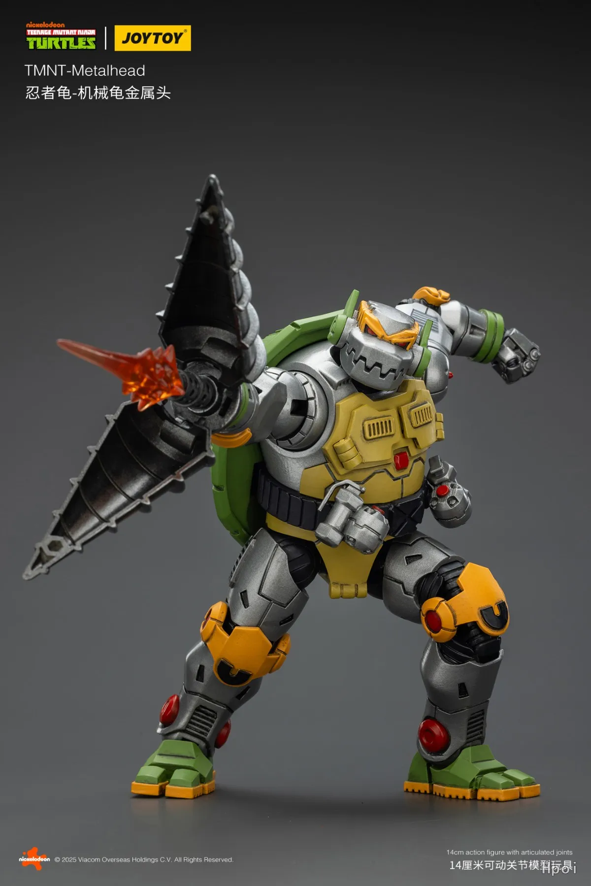 【FS】 JOYTOY Scale 1/18 Action Figures TMNT-Metalhead Model Toy Gift
【FS】 JOYTOY Scale 1/18 Action Figures TMNT-Metalhead Model Toy Gift