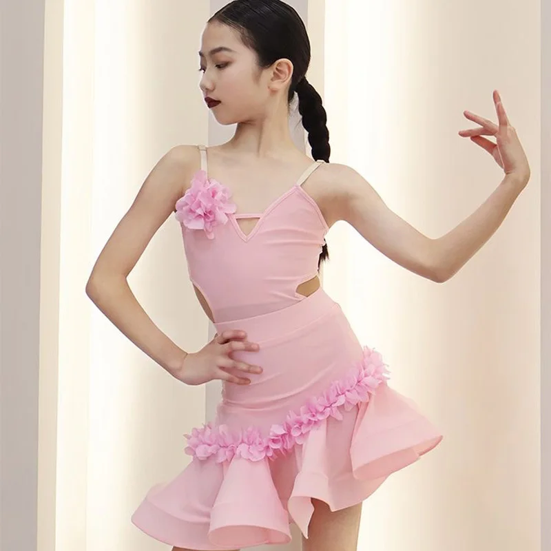 Child Samba Latin Dance Costume Girls Kids Cha Cha Rumba Ballroom Dance Dress Skirt Tango Dance Clothes Competition Dresses
Child Samba Latin Dance Costume Girls Kids Cha Cha Rumba Ballroom Dance Dress Skirt Tango Dance Clothes Competition Dresses