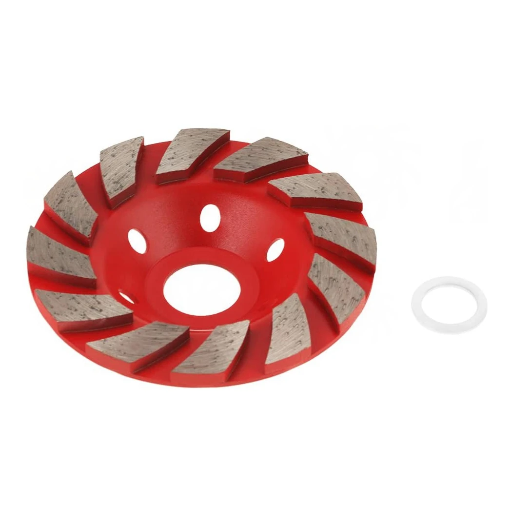 100mm Diamond Wheel Cup Wheel Segmented Disc Wheel for Granite Masonry Concrete Ceramic Polishing with White Washer
100mm Diamond Wheel Cup Wheel Segmented Disc Wheel for Granite Masonry Concrete Ceramic Polishing with White Washer