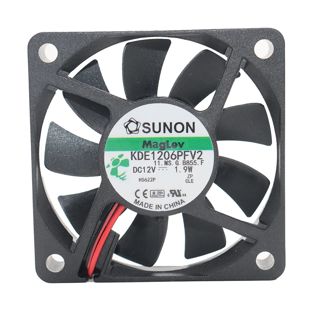 Original SUNON KDE1206PFV2 6010 12V 1.9W 2-wire/3-wire silent fan 6CM
Original SUNON KDE1206PFV2 6010 12V 1.9W 2-wire/3-wire silent fan 6CM