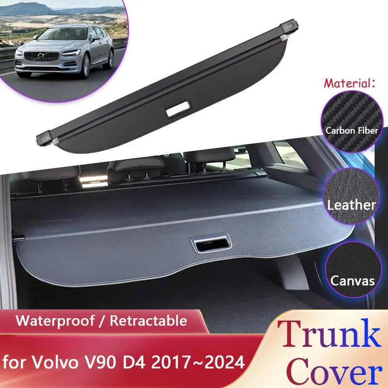 Car Trunk Curtain for Volvo V90 D4 2017~2024 Luggage Storage Rack Waterproof Retractable Privacy Cargo Pad Covers Accessories
Car Trunk Curtain for Volvo V90 D4 2017~2024 Luggage Storage Rack Waterproof Retractable Privacy Cargo Pad Covers Accessories