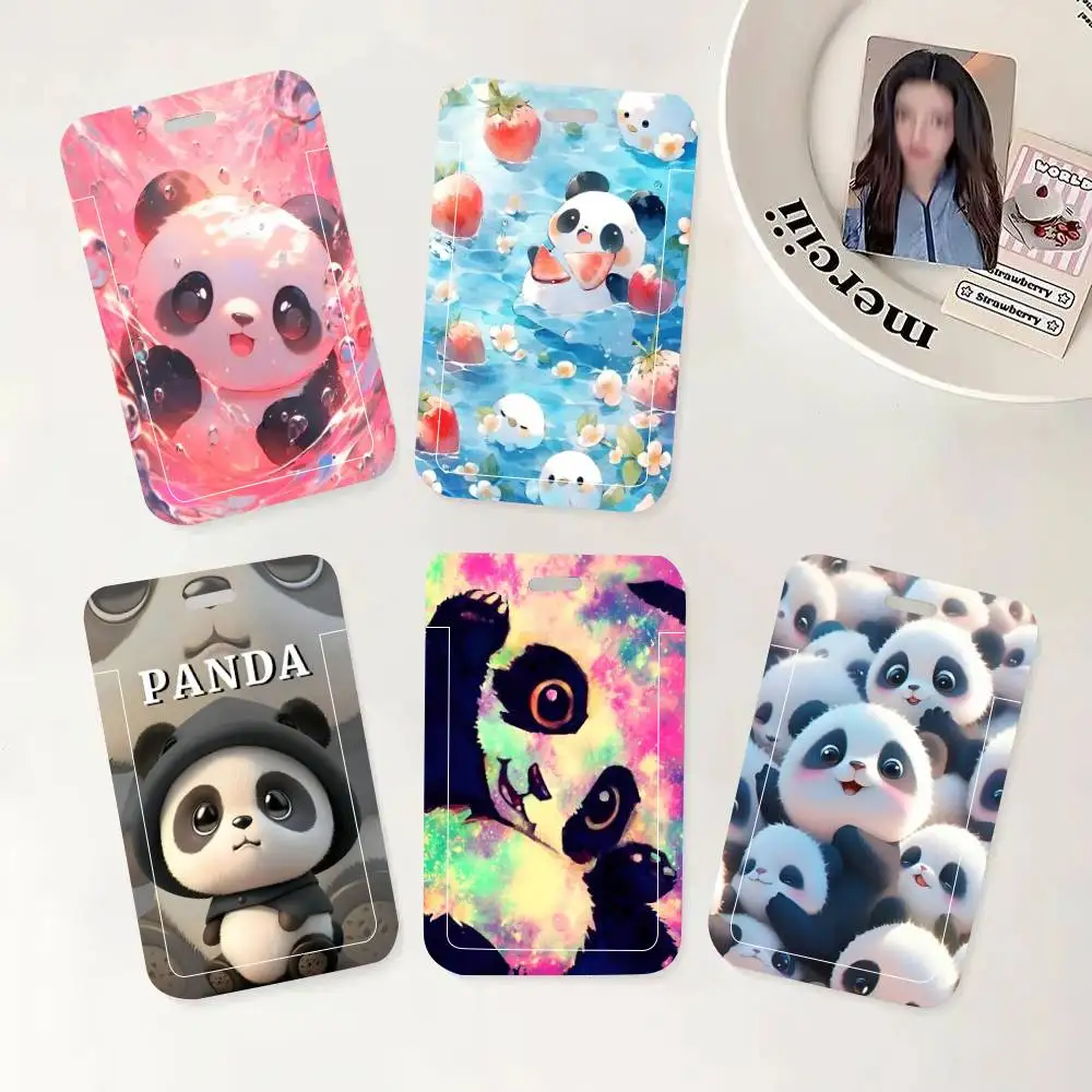 Cute Cartoon Panda ID Card Holder Neck Strap Pendant Door Badge Holder Lanyards Keychain Work Credential Case Gift
Cute Cartoon Panda ID Card Holder Neck Strap Pendant Door Badge Holder Lanyards Keychain Work Credential Case Gift