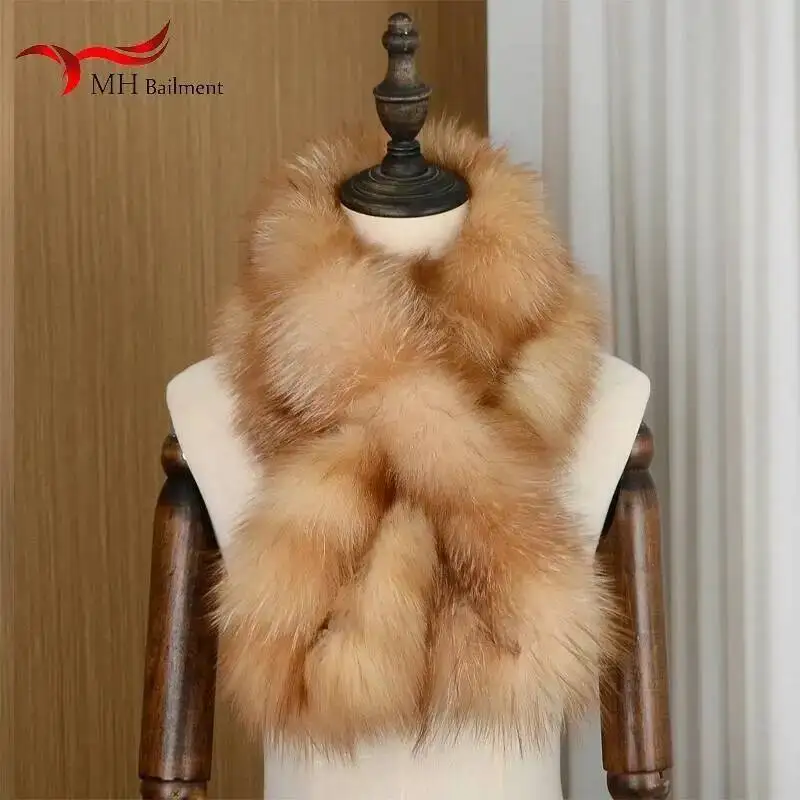 Winter Real Fox Fur Scarf Women Fashion Thick Fluffy High Quality Outdoor Scarves Neck Warm Natural Shawl Elastic Knit Muffler
Winter Real Fox Fur Scarf Women Fashion Thick Fluffy High Quality Outdoor Scarves Neck Warm Natural Shawl Elastic Knit Muffler
