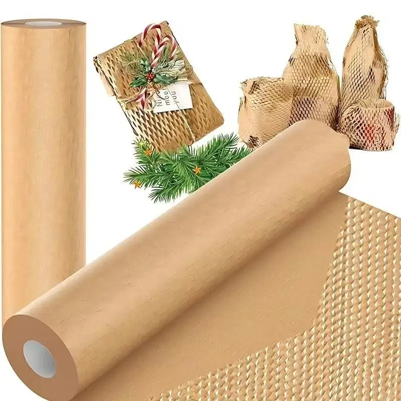 Рулон коричневой сотовой бумаги — устойчивый буферный материал для подарков и безопасности транспорта
Рулон коричневой сотовой бумаги — устойчивый буферный материал для подарков и безопасности транспорта