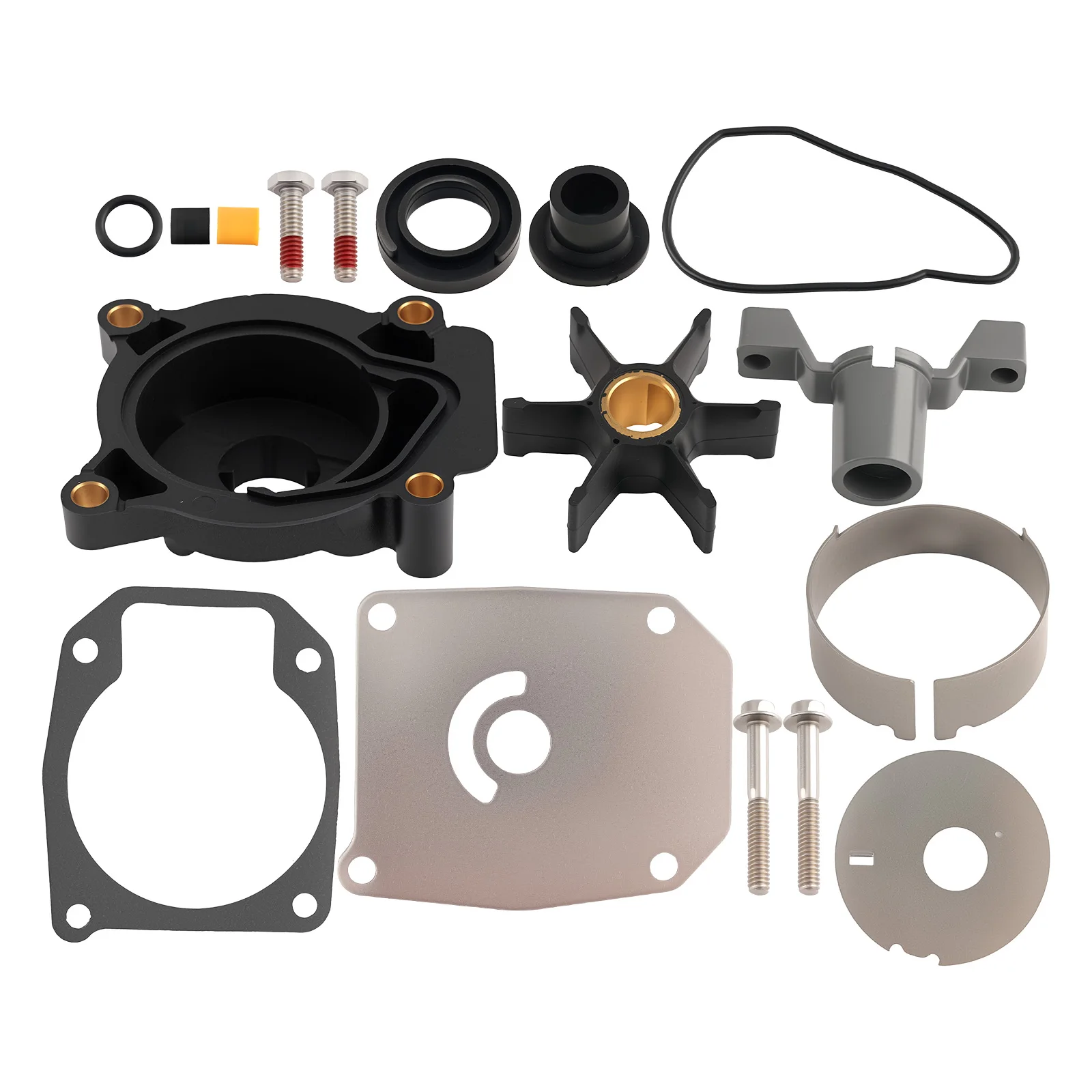 Комплект крыльчаток в сборе для Evinrude Johnson 35-60 л.с. 1979-1994, морской набор, артикул 439077
Комплект крыльчаток в сборе для Evinrude Johnson 35-60 л.с. 1979-1994, морской набор, артикул 439077