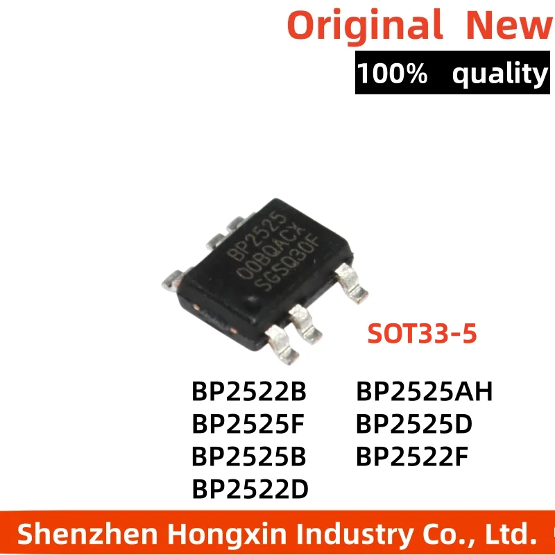 (10piece)100% New BP2522 BP2522B BP2522D BP2522F BP2525B BP2525D BP2525F BP2525AH BP2525EH SOT33-5 Chipset
(10piece)100% New BP2522 BP2522B BP2522D BP2522F BP2525B BP2525D BP2525F BP2525AH BP2525EH SOT33-5 Chipset