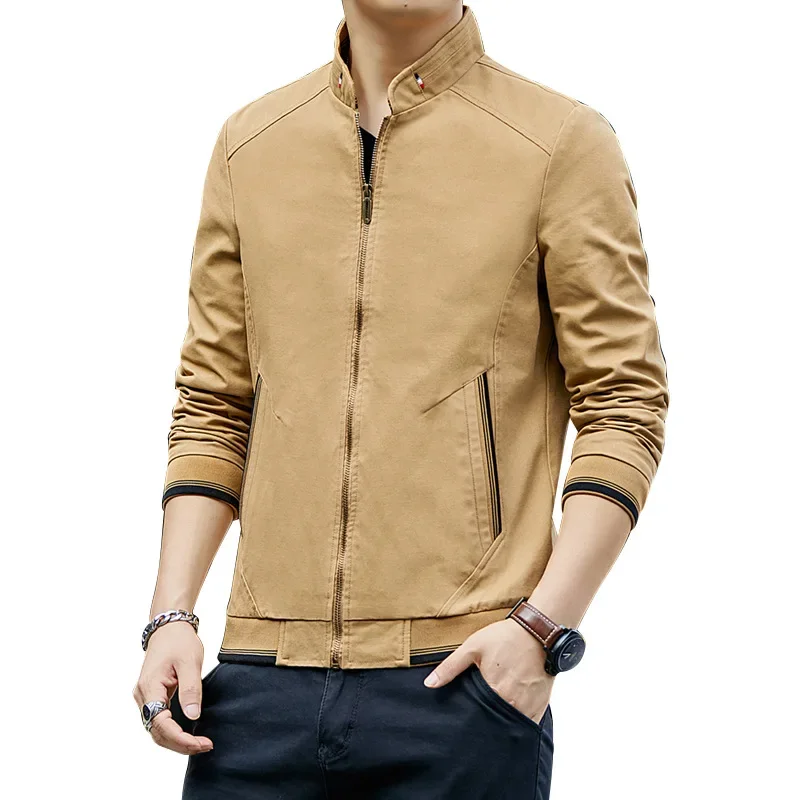 2024 New All Cotton Men's Cardigan Top Black Korean Casual Loose Versatile Coat Men's Fashion Jacket
2024 New All Cotton Men's Cardigan Top Black Korean Casual Loose Versatile Coat Men's Fashion Jacket