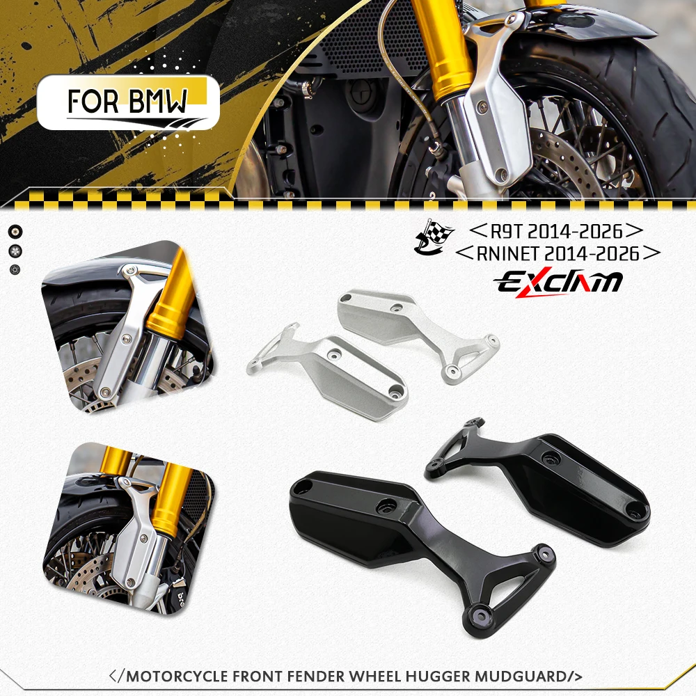 Для мотоциклов BMW R NINET R NINE T NINET R9T 2014-2026: Алюминиевые боковые защитные накладки на крылья (грязезащитные щитки) с кронштейнами и обтекателями
Для мотоциклов BMW R NINET R NINE T NINET R9T 2014-2026: Алюминиевые боковые защитные накладки на крылья (грязезащитные щитки) с кронштейнами и обтекателями