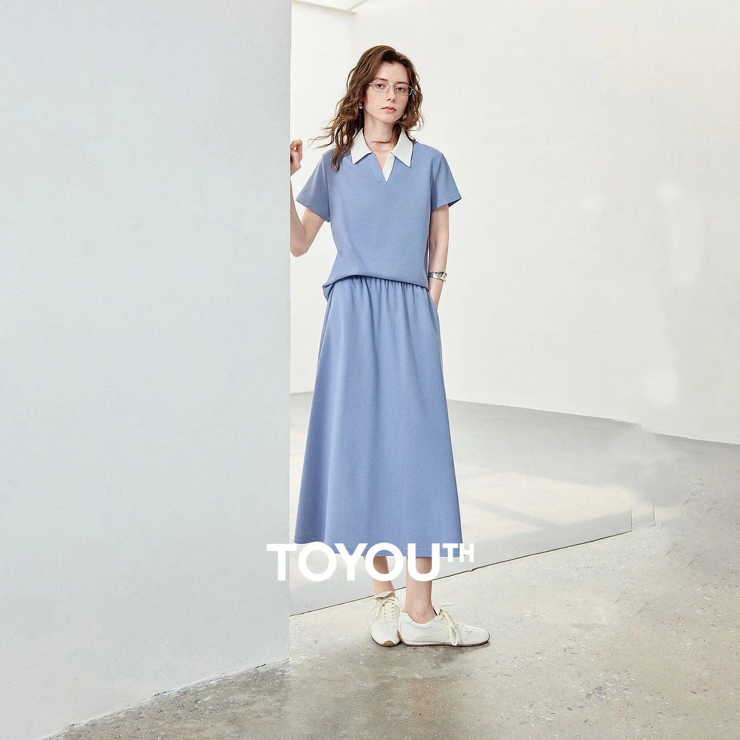 TOYOUTH Women Two Piece Set 2026 Summer Contrast Color Top Skirt Vintage Intellectual Sporty Style Outfit
TOYOUTH Women Two Piece Set 2026 Summer Contrast Color Top Skirt Vintage Intellectual Sporty Style Outfit