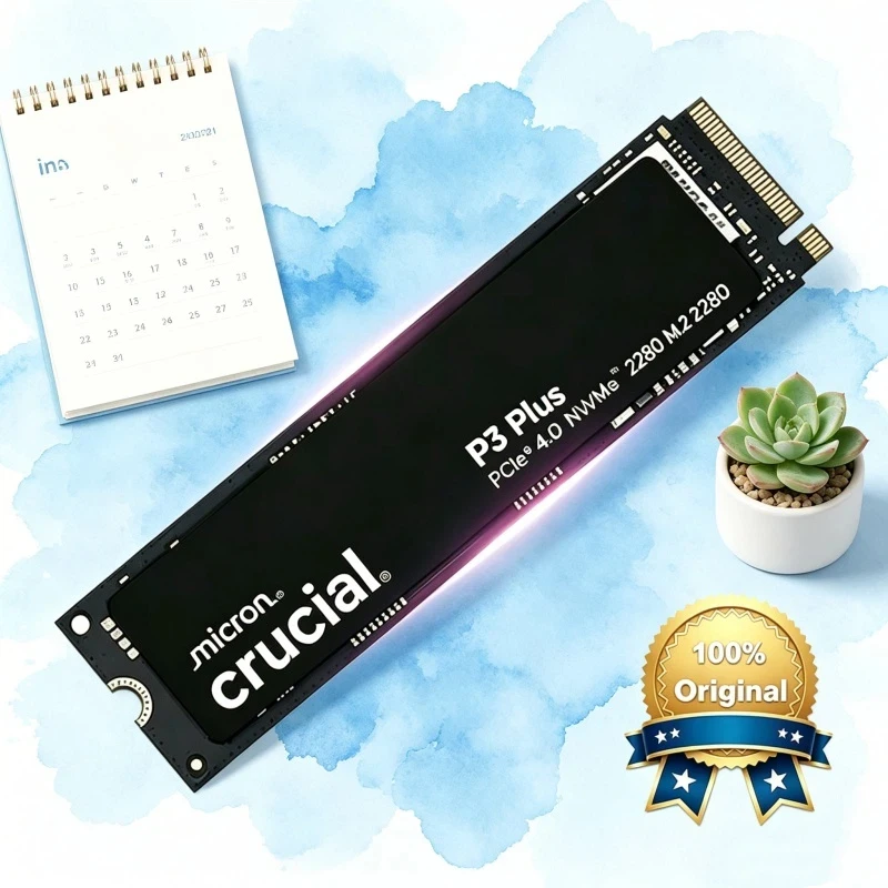Premium Crucial NVME 2280 P310 1TB SSD 1TB 2TB, P3 Plus PCIe Gen4 NVMe M.2 SSD Internal Hard Drive(OEM Package)
Premium Crucial NVME 2280 P310 1TB SSD 1TB 2TB, P3 Plus PCIe Gen4 NVMe M.2 SSD Internal Hard Drive(OEM Package)