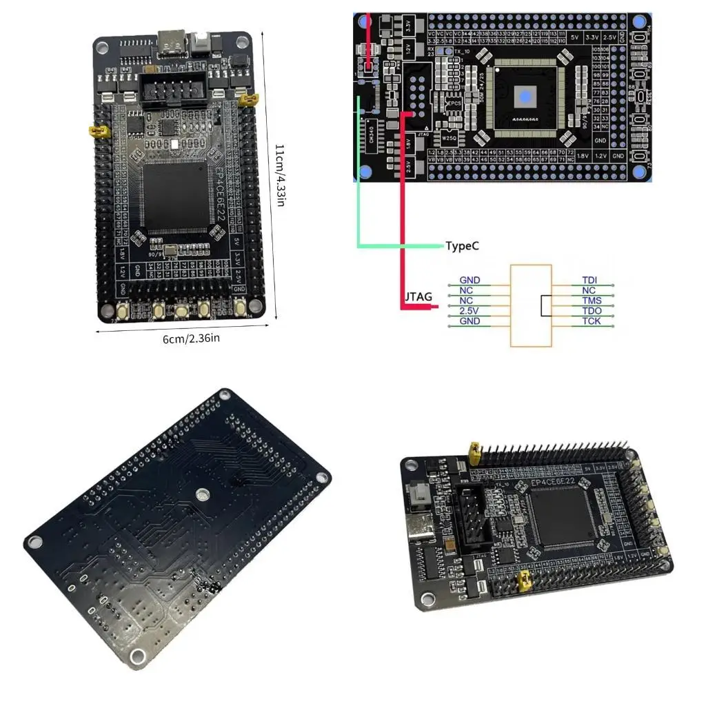 31BA FPGA EP4CE6E22C8N Правление разработки с USB UART I2C Port Programmable
31BA FPGA EP4CE6E22C8N Правление разработки с USB UART I2C Port Programmable