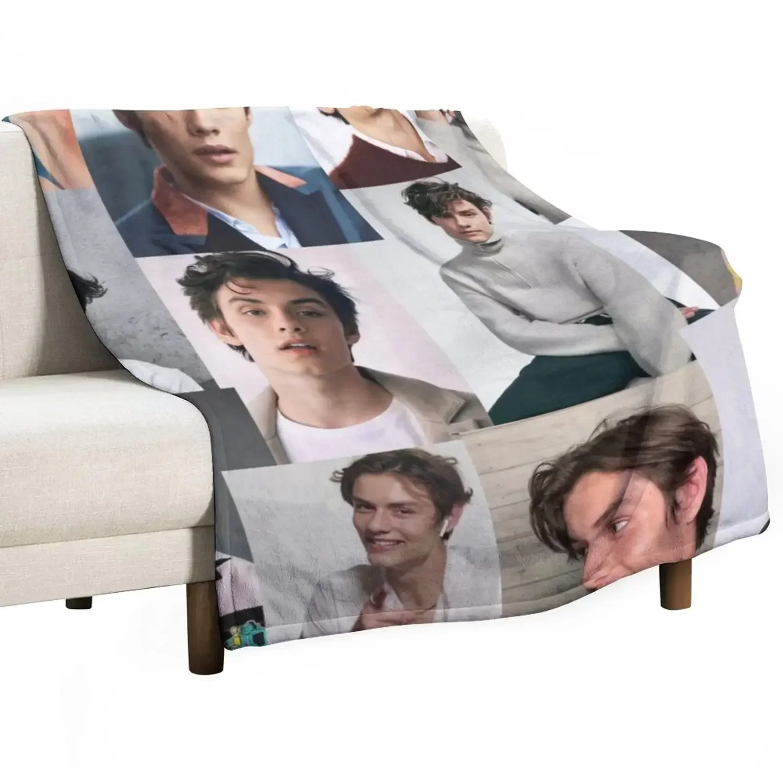 Louis Partridge collage Throw Blanket Stylish Couch Blanket for Home Living Room
Louis Partridge collage Throw Blanket Stylish Couch Blanket for Home Living Room