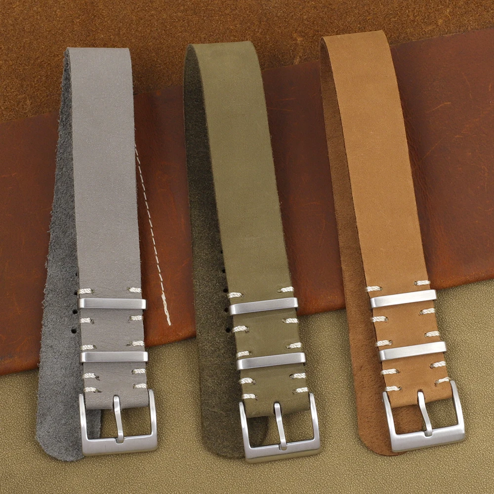 Soft Nubuck Leather Band 18mm 20mm 22mm Genuine Leather Watch Strap Women Men Wristband Universal Watchband Watches Accessories
Soft Nubuck Leather Band 18mm 20mm 22mm Genuine Leather Watch Strap Women Men Wristband Universal Watchband Watches Accessories