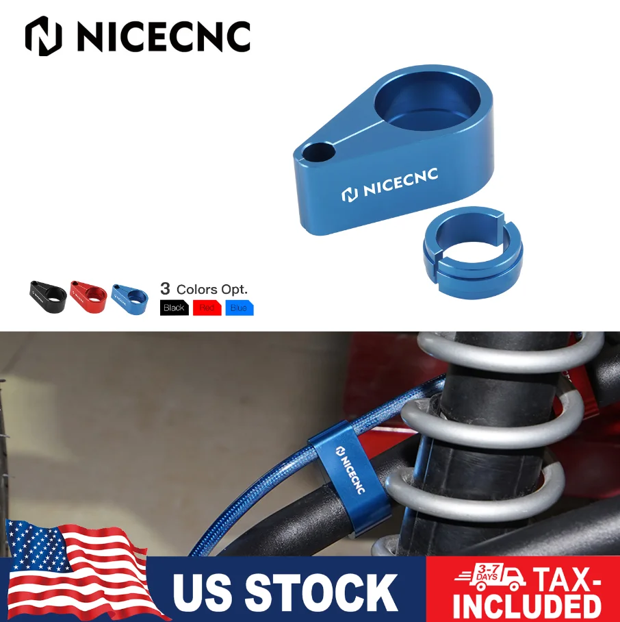 NICECNC Billet Aluminum Brake Line Hose Clamp Holder Cable Guide For Yamaha Raptor 700 2006-2011 2013-2020 Raptor 700R 2012-2020
NICECNC Billet Aluminum Brake Line Hose Clamp Holder Cable Guide For Yamaha Raptor 700 2006-2011 2013-2020 Raptor 700R 2012-2020