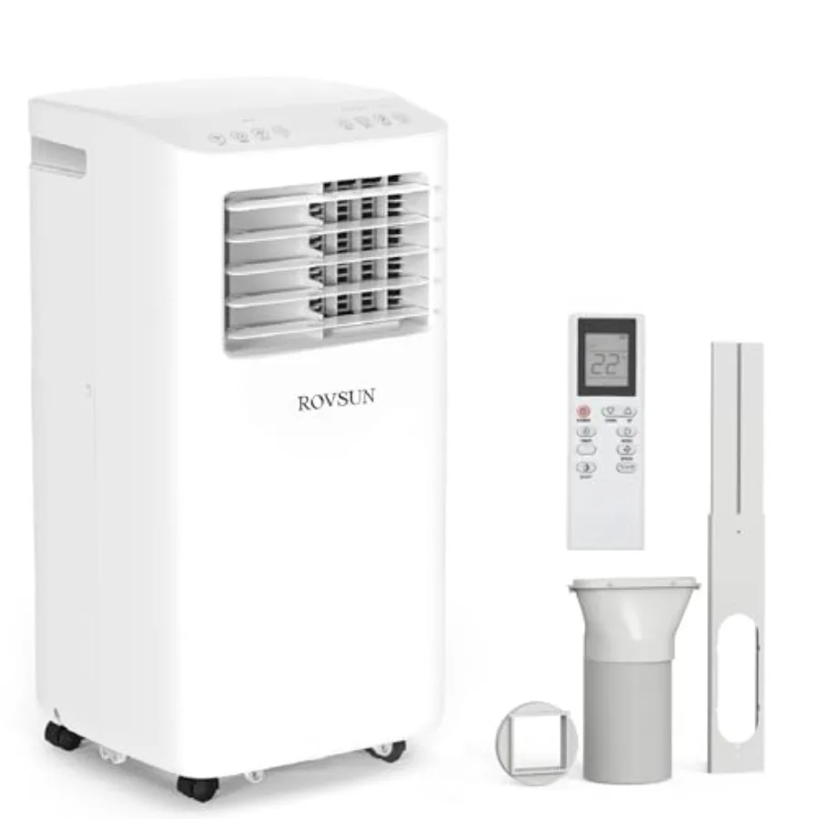 10000 BTU Portable Air Conditioner with Remote Control for Home Office and Dorm Rooms 3-in-1 Unit with Cooling Fan and Dehumidi
10000 BTU Portable Air Conditioner with Remote Control for Home Office and Dorm Rooms 3-in-1 Unit with Cooling Fan and Dehumidi