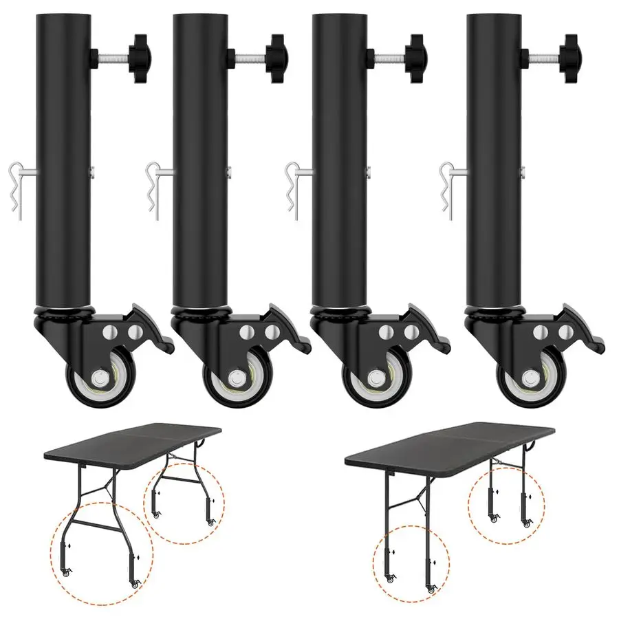 Удлинитель ножек с роликами, регулируемый металлический удлинитель ножек стола, удлинитель ножек стола для прямых и изогнутых ножек, 2-уровневая высота
Удлинитель ножек с роликами, регулируемый металлический удлинитель ножек стола, удлинитель ножек стола для прямых и изогнутых ножек, 2-уровневая высота
