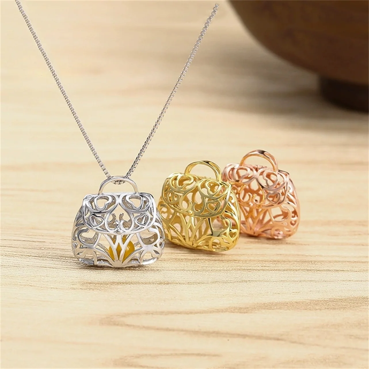 S925 Sterling Silver Bead Clasp Empty Pendant Setting 5-7mm Pearl Crystal Jade Beads Wholesale DIY Jewelry Charm Craft Making
S925 Sterling Silver Bead Clasp Empty Pendant Setting 5-7mm Pearl Crystal Jade Beads Wholesale DIY Jewelry Charm Craft Making