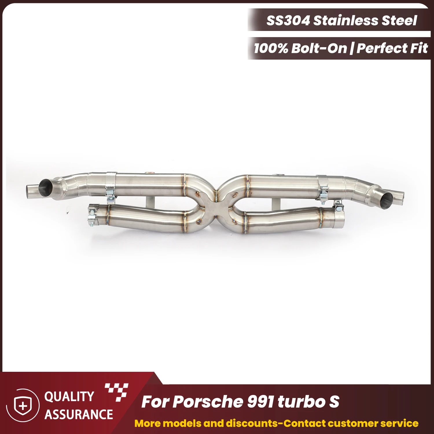 ECCF Sports Catback Exhaust For Porsche 991 turbo S Aggressive Exhaust Sound Performance Upgrade Easy Installation
ECCF Sports Catback Exhaust For Porsche 991 turbo S Aggressive Exhaust Sound Performance Upgrade Easy Installation