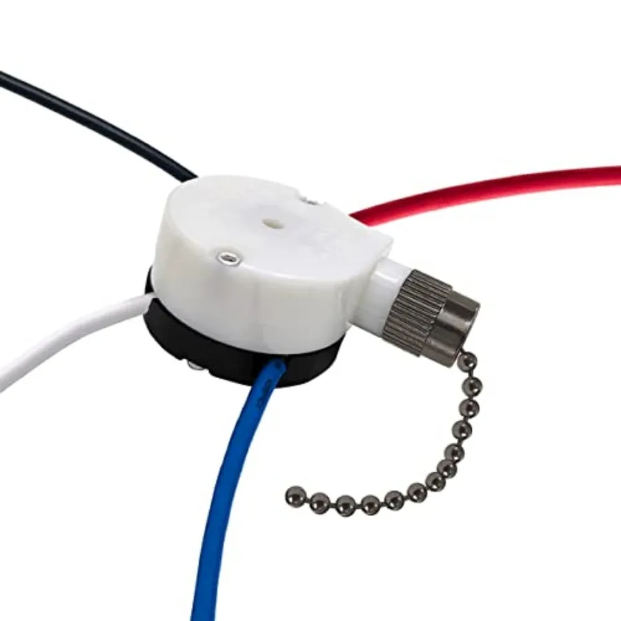 Ceiling Fan Switch Zing Ear ZE-208S E89885 3 Speed 4 Wire Fan Switch Pull Chain Ceiling Fan Switch Speed Control Switch for Cei
Ceiling Fan Switch Zing Ear ZE-208S E89885 3 Speed 4 Wire Fan Switch Pull Chain Ceiling Fan Switch Speed Control Switch for Cei