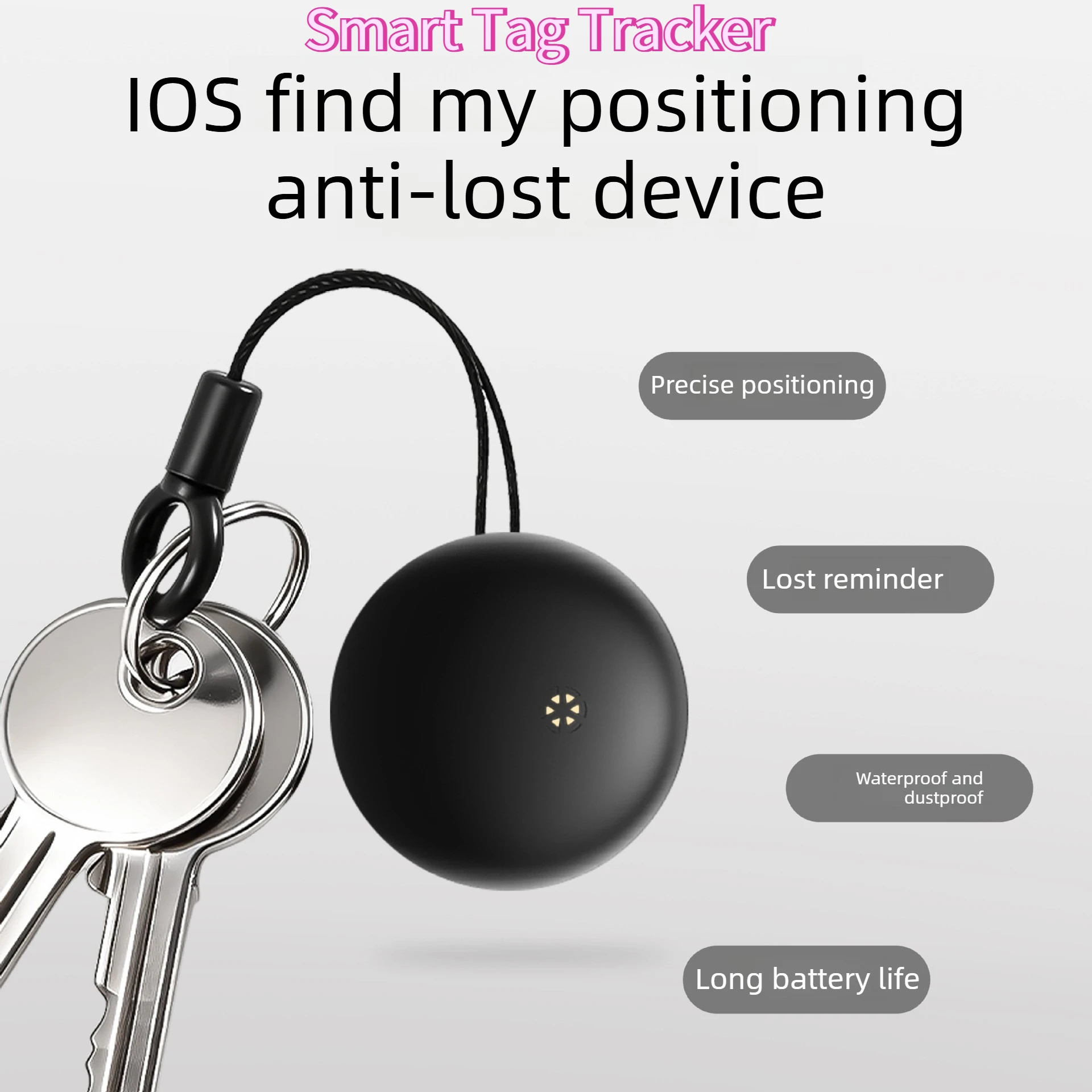 CD Smart Tag Tracking GPS Work with IOS Find My Anti Lost Device IP67 Key Finder Locator Global Positioning Tracker
CD Smart Tag Tracking GPS Work with IOS Find My Anti Lost Device IP67 Key Finder Locator Global Positioning Tracker