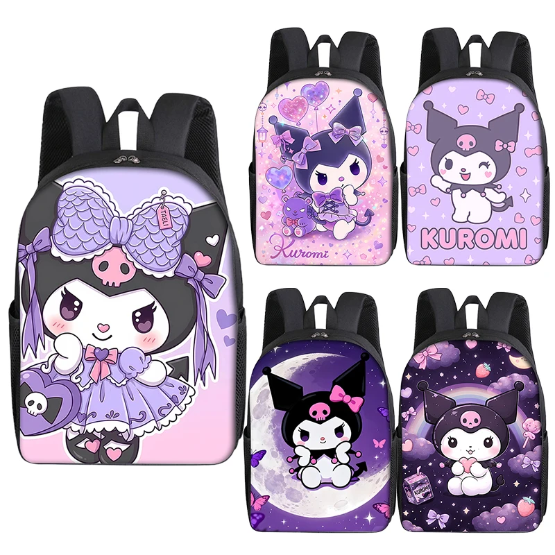 Sanrio Kuromi Backpack Female School Bag Anime Print Schoolbag Teenager Travel Fashion Knapsack Woman Large Capacity Bag Gift
Sanrio Kuromi Backpack Female School Bag Anime Print Schoolbag Teenager Travel Fashion Knapsack Woman Large Capacity Bag Gift